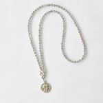 Allrounder "Cleo" in mittellang mit Münze Farbe: grau durchsichtig/ "Black Diamond"