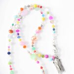 Hippiekette Shiloh Kurzkette mit versilberter Zikade ✪ Ibiza Style ✪ Unique – Bild 4