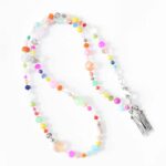 Hippiekette Shiloh Kurzkette mit versilberter Zikade ✪ Ibiza Style ✪ Unique