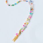 Hippiekette Shiloh Kurzkette mit Gold Zikade ✪ Ibiza Style ✪ Unique Style – Bild 3