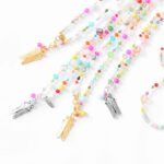 Hippiekette Shiloh Kurzkette mit Gold Zikade ✪ Ibiza Style ✪ Unique Style – Bild 2