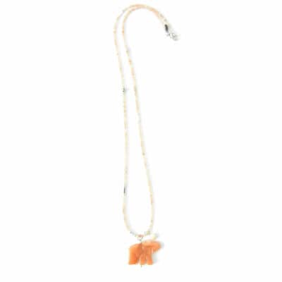 Lange Halskette Happy Elephant Variante Silber – Bild 3