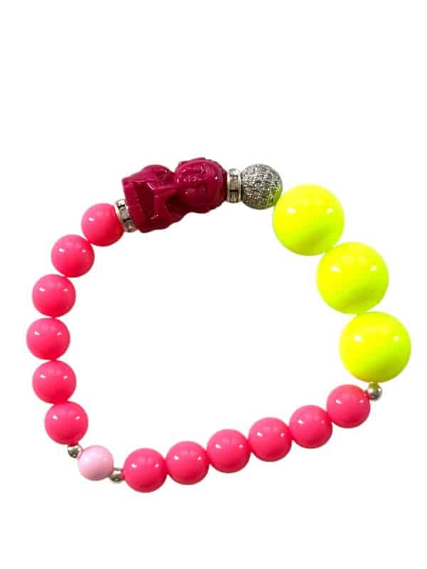 MUSTER Leuchtendes Happy Buddha Armband HAPPY BUDDHA – Bild 1