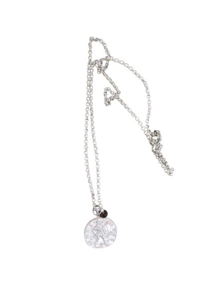 Silbermünze 925er Silberkette mit römischer Münze 90cm