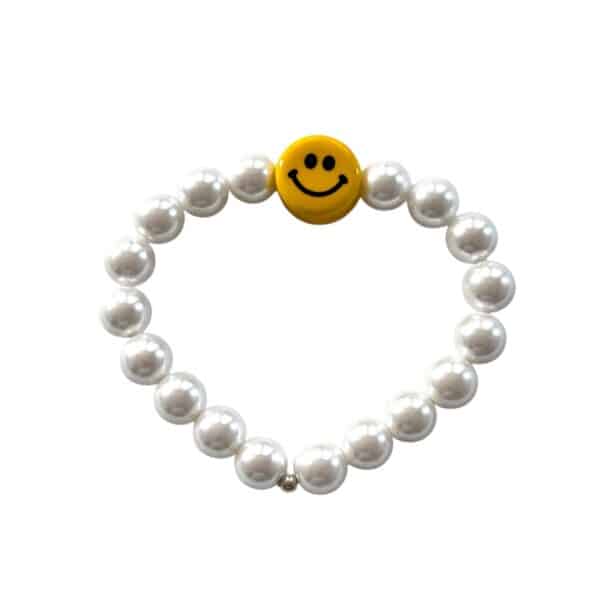 Perlen Armband HAPPY - KERAMIK