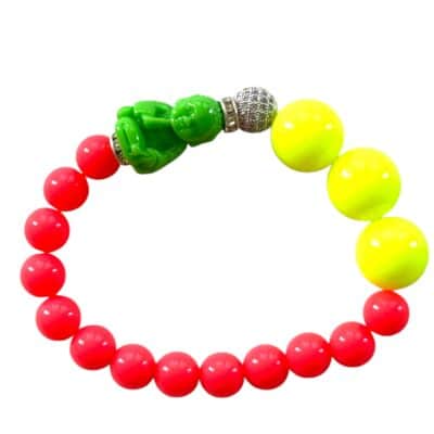 MUSTER Leuchtendes Happy Buddha Armband HAPPY BUDDHA