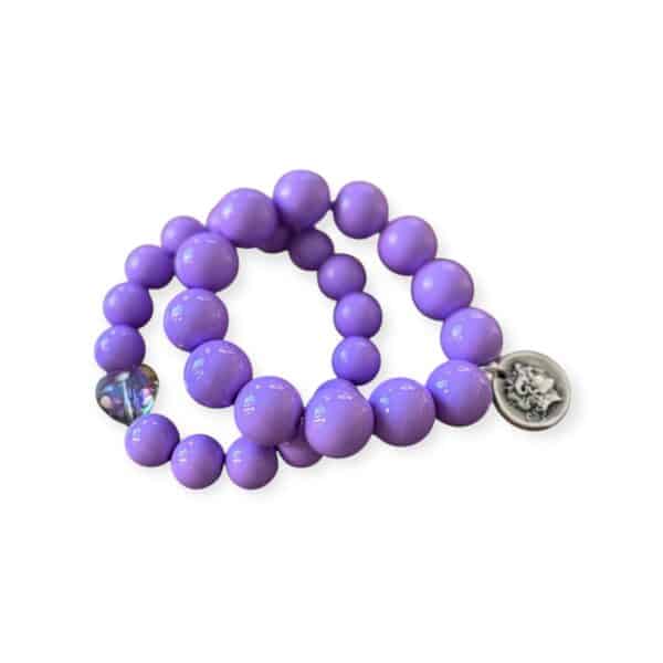 Elastisches Bead Armband LILAC 5 Designs
