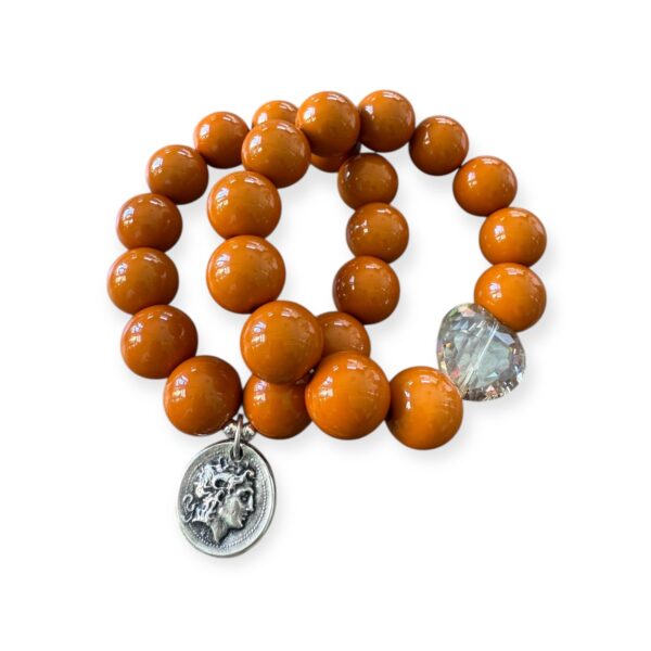 Elastisches Bead Armband  KURKUMA 5 Designs – Bild 8