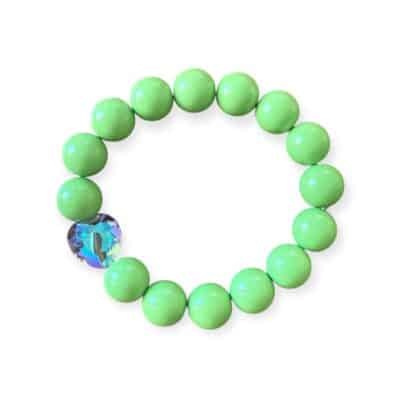Elastisches Bead Armband  MAIGRÜN – Bild 2