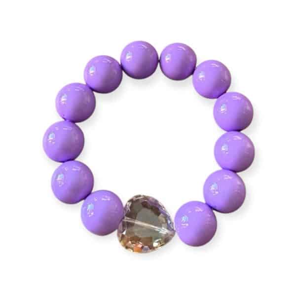 Elastisches Bead Armband  LILAC 5 Designs – Bild 9