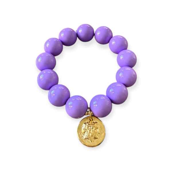 Elastisches Bead Armband  LILAC 5 Designs – Bild 5