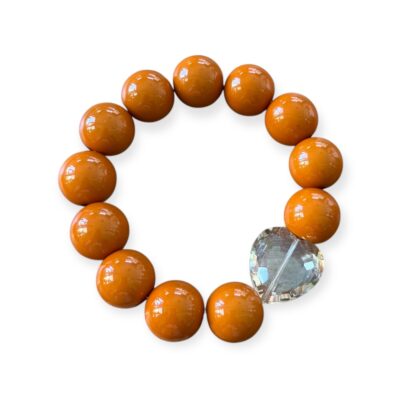 Elastisches Bead Armband  CURRY