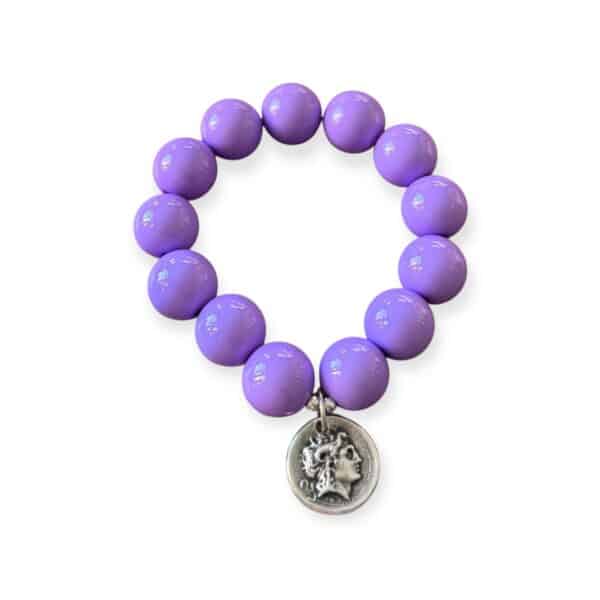 Elastisches Bead Armband  LILAC 5 Designs – Bild 4