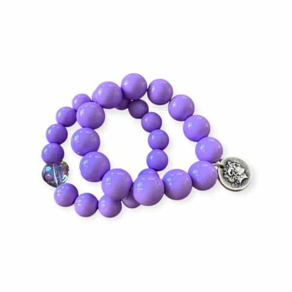 Elastisches Bead Armband  LILAC 5 Designs – Bild 3