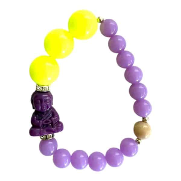 MUSTER Leuchtendes Happy Buddha Armband HAPPY BUDDHA
