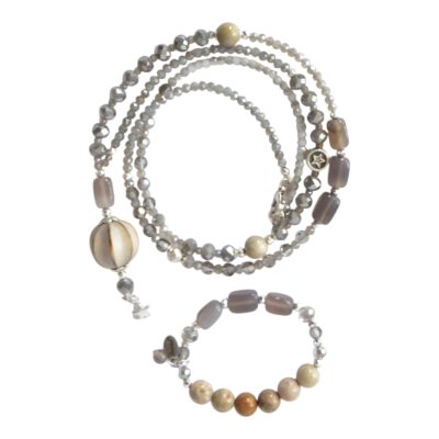 Armband "Callie" Grauer  Achat in Grau Beige – Bild 5