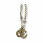 One of a kind `Einzelstück - Kette Labradorit, Pyrit, Silber und OM Anhänger – Bild 5