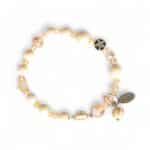 Armband "Callie" Jaspis in Hellbeige