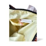 NADIA  DAFRI Paris ILKNUR L Multicolor handgefertigte Designer Handtasche Bag Luxus Dunkelbraun Schoko Kupfer Schwarz UNIKAT unique – Bild 7