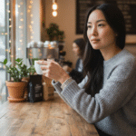 Zauberhaftes Armband 5 Farben Röhrchen Armband mit Muschelkernperlen Gold – Bild 8