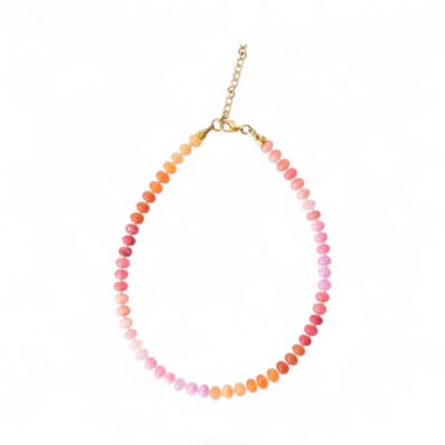 Kurzkette "Floridian" aus Jaderondellen