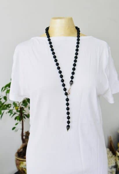 Kraftvolle Onyx Halskette – Bild 5