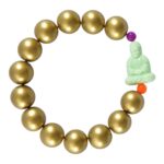 Buddha Armband Gold und Neon – Bild 2