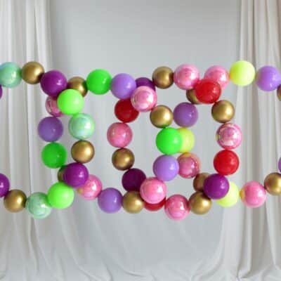 Armband Miami Beach Gold Bunter Kugelmix