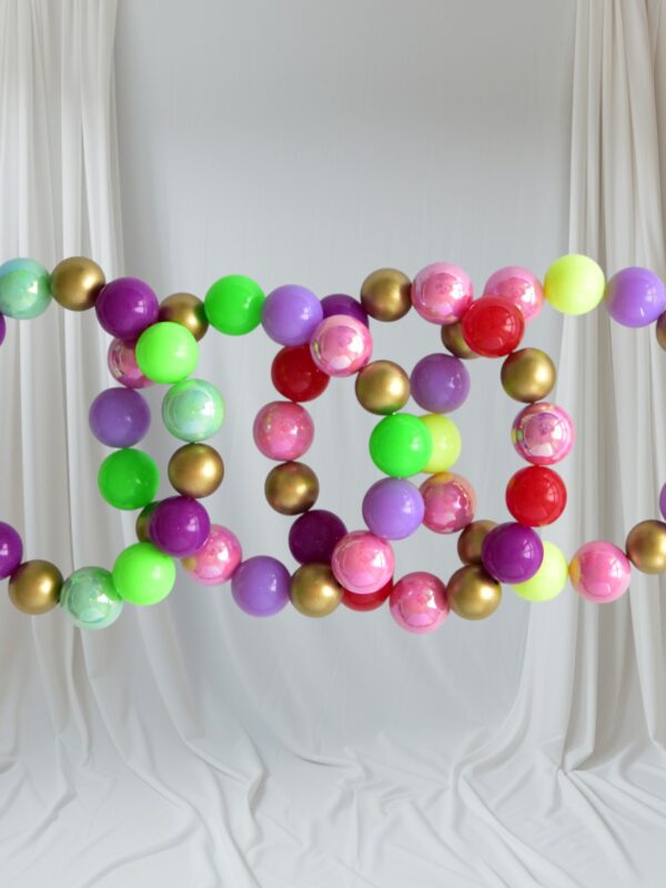 5 Varianten! Armband Miami Beach Gold Bunter Kugelmix – Bild 1