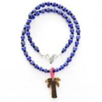 Palm Aura - Tigerauge Kette – Bild 2