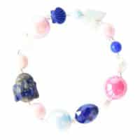 Blue Calm - Armband mit Lapsi Lazuli – Bild 2