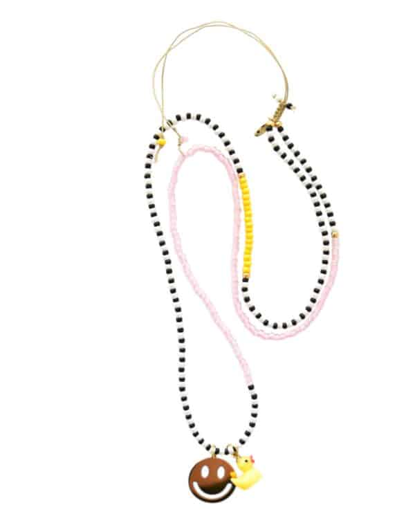 Duck me Up  - ROSA Colour Blocking Kette – Bild 2