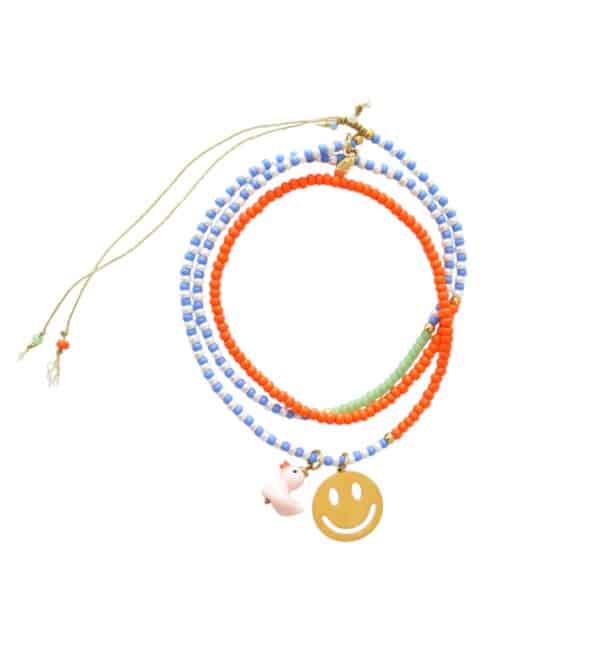 Duck me Up  - Colour Blocking Kette ORANGE – Bild 2