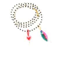 Ocean Spirit Kette - Black Pearl loves pink Fish