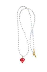 Love Whisper - Magnesit Kette – Bild 2