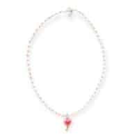 Coral Heart - Howlith Kette – Bild 3