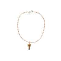 Palm Aura - Brauner Achat Jaspis Kette – Bild 3