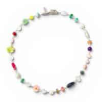 Pure Bloom Florence - verspielte Kurzkette feiner Edelsteinmix – Bild 2