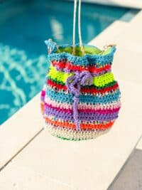 Einzelstück FERIAH PURSE Original NADIA  DAFRI Paris handgefertigte Designer Handtasche Bag Luxus Bunt